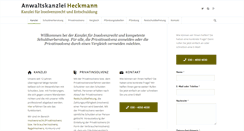 Desktop Screenshot of heckmann.net