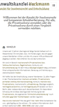 Mobile Screenshot of heckmann.net